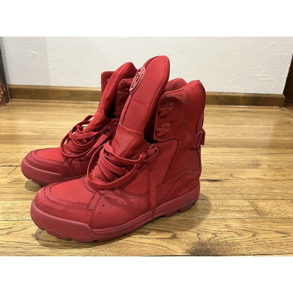 Sumikko Red Hightop Shoes Men’s Size 11 - Picture 1 of 16